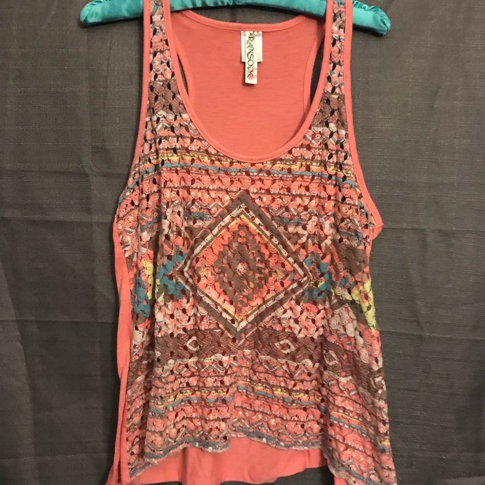 Ransom Crocheted Tank